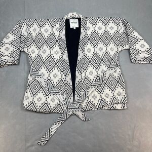 Madewell Jacket Womens Size Small Kimono Wrap in Arrowhead Print